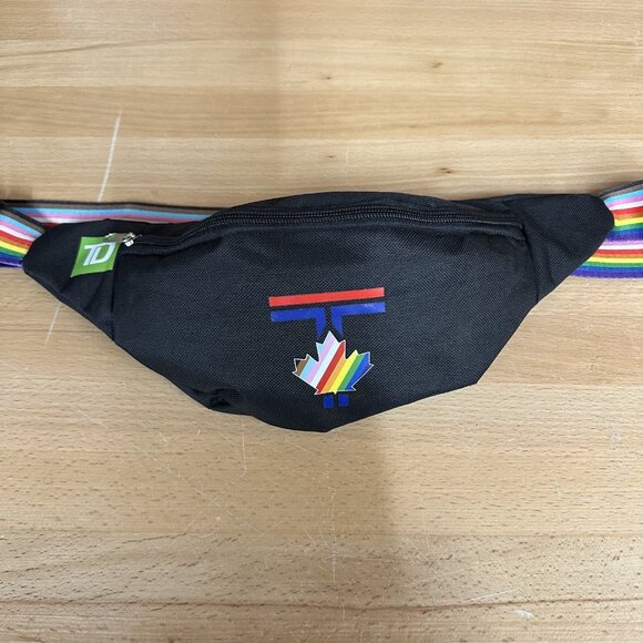 2025 Toronto Blue Jays MLB Baseball Pride Night Giveaway Fanny Pack SGA - Picture 1 of 4